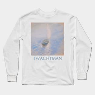 Sailing in the Mist by John Henry Twachtman Long Sleeve T-Shirt